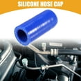 thumbnail image 2 of 1 tapón de extremo de manguera de vacío de admisión de tapa de refrigerante de silicona universal de 18 mm de diámetro interior de 0,71 pulgadas - Coche para puerto de agua de vacío de derivación del calentador de refrigerante - Azul de silicona Unique Bargains Tapa de manguera de silicona, 2 of 6
