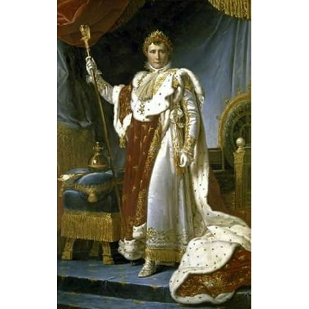 Napoleon in Royal Costume - Napoleon en Costume de Sacre Poster Print by  Francois Pascal Simon Gerard