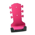 thumbnail image 2 of LeeQinersw Generic Guitar Wall Mount Hook No Drilling Ukulele Holder Stable for Violin Erhu Red, 2 of 9