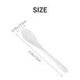 thumbnail image 6 of 5PCS White Porcelain Egg Spoons Ceramic Spoons Coffee Spoon Dessert Spoon Mocha Dip Serving Spoon, 6 of 9