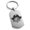 Silver, variant on Stainless Steel Buccaneer Privateer Pirate Engraved Dog Tag Keychain Keyring