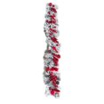 thumbnail image 1 of Coronas navideñas artificiales EZLIFE con bolas y piñas 17.7 pulgadas, 1 of 7