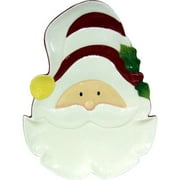 Holiday Santa Dessert Plate