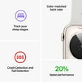 thumbnail image 5 of Apple Watch SE (2.ª Generación) GPS 44 Mm con Caja de Aluminio Plateada y Correa Deportiva Blanca - S/M, 5 of 5