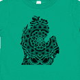 thumbnail image 4 of Inktastic Michigan Silhouette Mandala Boys or Girls Toddler T-Shirt, 4 of 5