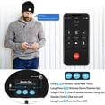 thumbnail image 3 of Gorro con luz LED Bluetooth, recargable por USB, musical, para correr, con 5 luces LED ultrabrillantes, resistente al agua, para esquiar, hacer senderismo, acampar y andar en bicicleta., 3 of 5