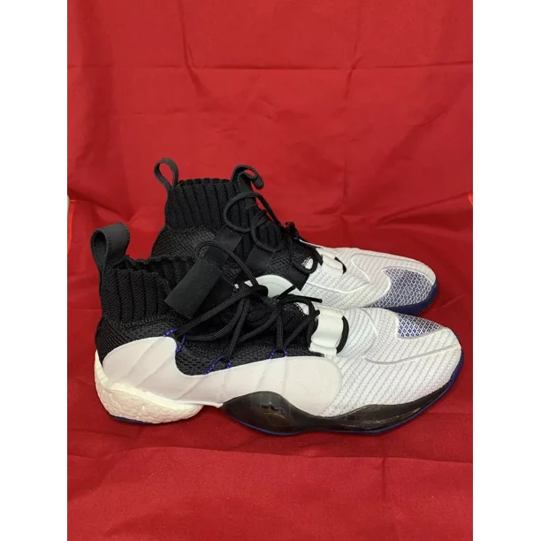 Adi - das CRAZY BYW X Basketball Shoes B42244 Core Black/Cloud White /Real Purple