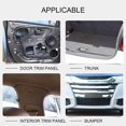 thumbnail image 4 of Car Retainer Clips, Universal Car Door Trim Bumper Rivets Trim Clips, Car Auto Body Fender Screws Nylon Clips Rivet Push Fastener Retainer Clips(100pc, 4 of 5