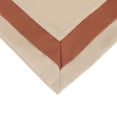 thumbnail image 6 of Unique Bargains Polyester Wrinkle Resistant Pillow Shams Set of 2 with Envelope Closure Queen Khaki, 6 of 7