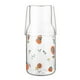 thumbnail image 1 of Vaso De Vidrio Hervidor Estilo Breve Fruta Taza Impresa Bebida Transparente Calix Con Tapa 550 Ml Y 275 Ml Vaso De Bebida Fría Taza De Vidrio De Borosilicato Para Bebida Jugo Agua Yuarrent HA027508-01, 1 of 7