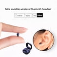thumbnail image 2 of Wireless Bluetooth Headset Mini Ultra Small Sleep New Invisible Earbuds High Sound Quality Headphones Noise Reduction Earphones,Blue, 2 of 6