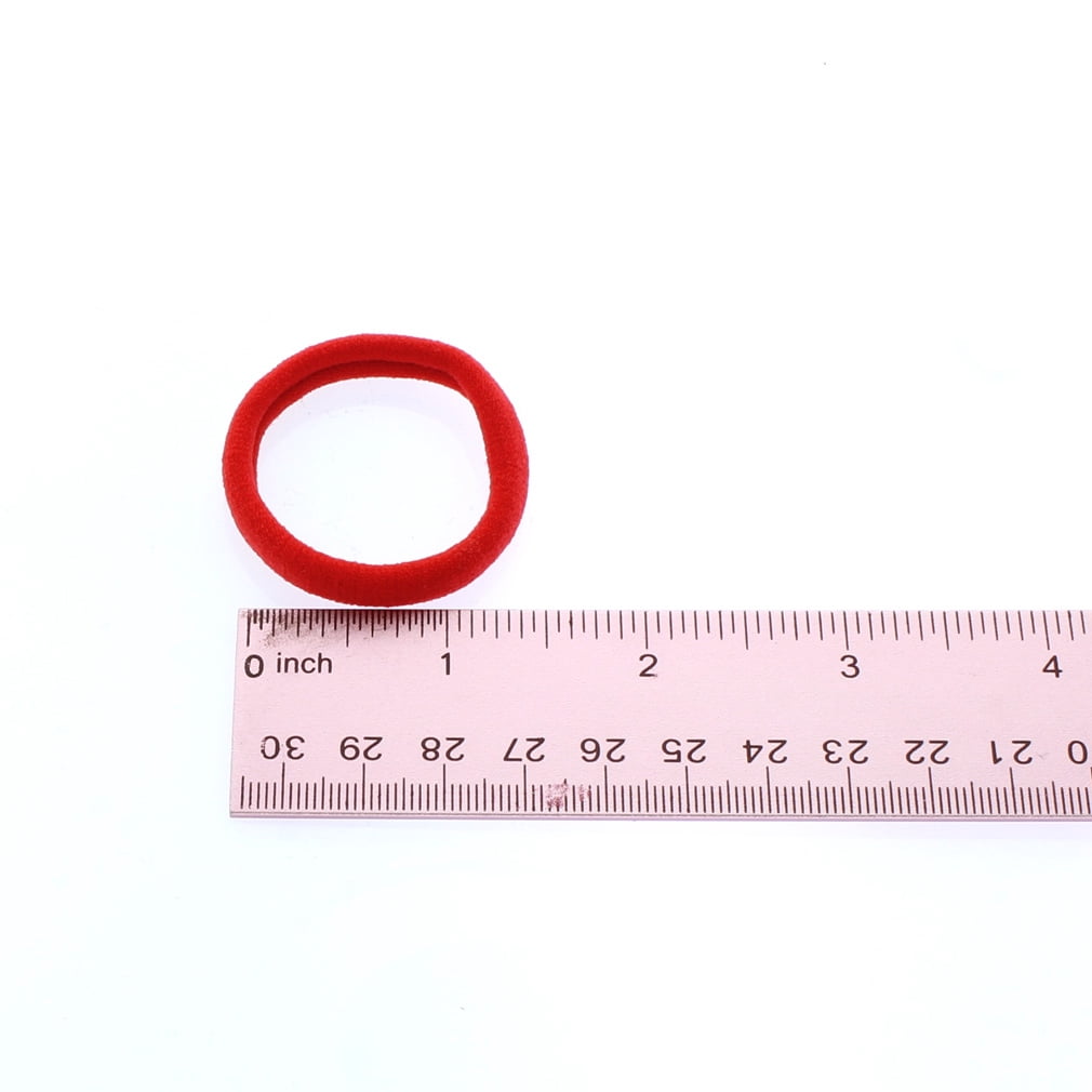 Small Premium Ponytail Hair Bands Black 100pcs