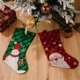thumbnail image 2 of Billuyoard Calcetín de Navidad lindo Papá Noel colgante chimenea almacenamiento calcetín colgantes de oficina decoración de fiesta adornos niños Kits de decoración para fiestas Rojo Billuyoard HA065268-01, 2 of 6