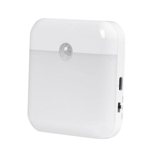 Lámpara LED Recargable con Sensor de Movimiento para Dormitorio, Cocina, Escalera, Pasillo, Armario, Iluminación, C