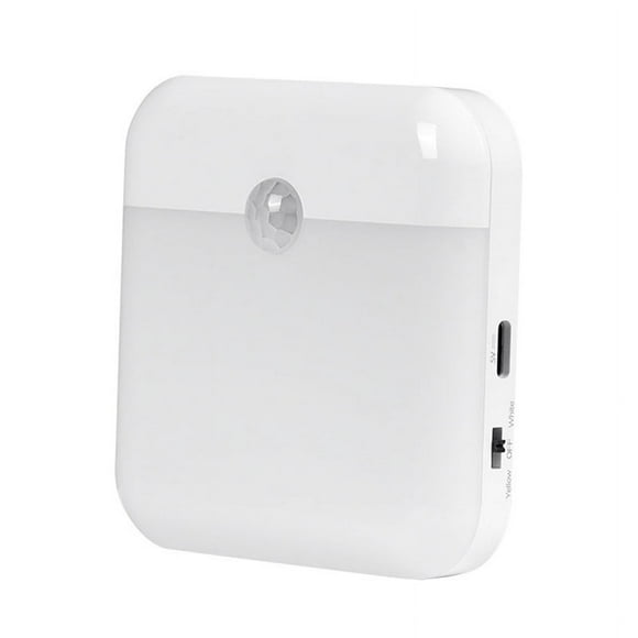 Lámpara LED Recargable con Sensor de Movimiento para Dormitorio, Cocina, Escalera, Pasillo, Armario, Iluminación, C