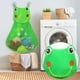 thumbnail image 3 of Bolsa de malla para juguetes de baño de bebé, bolsa de almacenamiento de juguetes para baño de niños, organizador de juguetes con ventosas de rana y pato para niños, 3 of 5