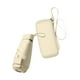 thumbnail image 4 of plegable compacto, resistente y moderno con correa para el hombro, ideal para viajes, senderismo, camping, playa y otras actividades al aire amarillo, 4 of 10