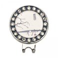 thumbnail image 1 of 2x de pelotas para golf Aleación de zinc Clip para gorra para golf para damas Una herramienta de putt Se fija a gorras de sombrero Vi Cola  Marcador de pelotas de golf, 1 of 8