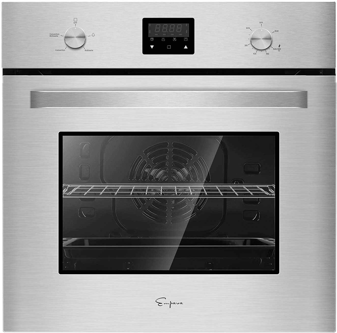 Empava 24 in. 2.3 Cu. Ft. Single Gas Wall Oven 24WO09 - Only For NG Gas