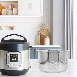 Instant Pot Inner Pot with 3 Ply Bottom, 6 quart, Stainless Steel –  Chickfoodtv