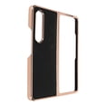 thumbnail image 5 of Funda plegable para teléfono Samsung Galaxy Z Fold 4, funda protectora para teléfono con patrón de estrella de cuero galvanizado nano, antiarañazos, color negro, 5 of 5