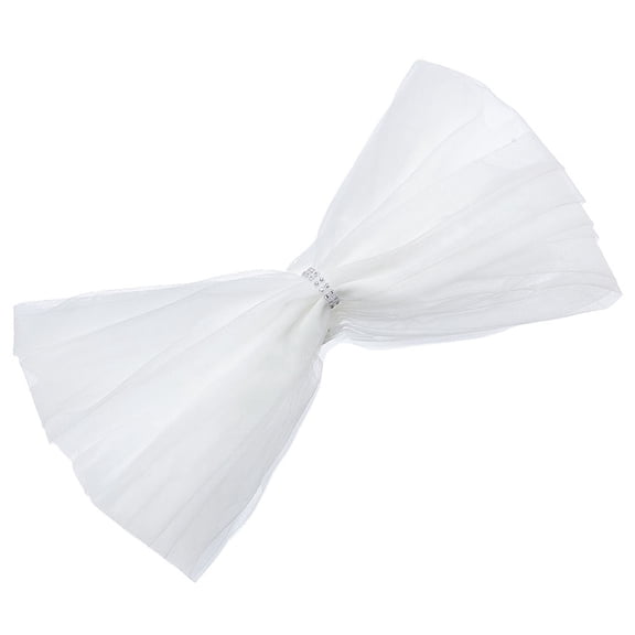 Women's Tulle Wedding Bridal Shawl Lace Wraps Bolero Jackets Shawls Shoulders for Formal Party Evening Cape Wrap DIY White