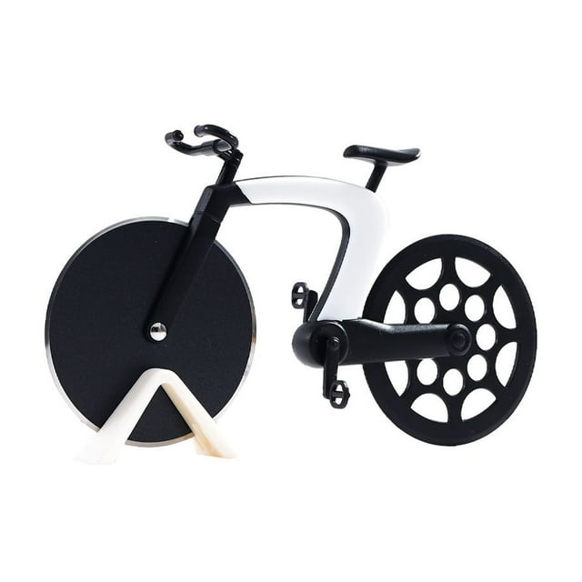 Coupe-Pizza pour Bicyclette Roue Coupe-Pizza Acier Inoxydable Acier Inoxydable Coupe-Pizza pour Bicyclette Coupe-Pizza pour Bicyclette Couteau Roulant Ingénieux Coupe-Roue pour Pizza Coupe-Pizza Outil de Pâtisserie