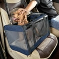thumbnail image 5 of Medium Cat Carrier Large 15 lbs+ Soft Pet Travel Bag for 2 Kittens or Big Maine Coons 25 lbs, 5 of 6