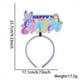 thumbnail image 2 of Pisexur Belleza Maquillaje Diadema de Pascua, huevos de Pascua, conejito, zanahoria, pollo, aro para el pelo, bandas para el pelo, diadema para el día de Pascua, accesoriospara mujeres y hombres, 2 of 5