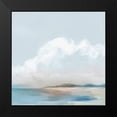 thumbnail image 2 of Ian C 12x12 Black Modern Framed Museum Art Print Titled - Everwich Lake II, 2 of 5