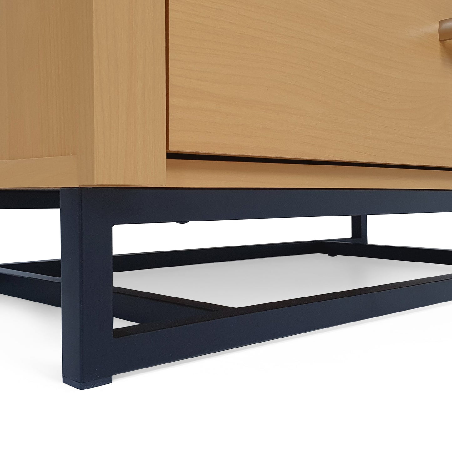 Resenkos Tall Dresser for Bedroom with 4 Drawers, Chest of Drawers with Sturdy Metal Frame for Nursery, Maple Resenkos Tall Dresser for Bedroom with 4 Drawers, Chest of Drawers with Sturdy Metal Frame for Nursery, Maple