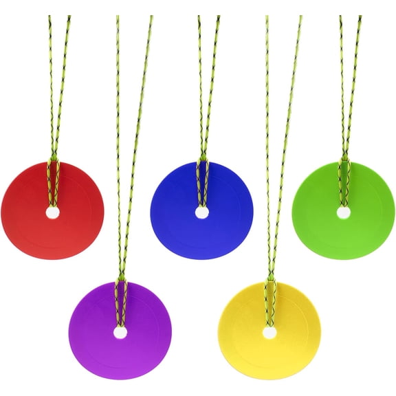 5 PCS Shooting Goal Target Discs Colorful Shooting Practice Targets Reactive Agility Targets for Improving Accuracy Training Equipment Shooting Targets for Lacrosse, Hockey, Soccer, Baseball