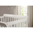 DaVinci Kalani 4in1 Convertible Mini Crib, White