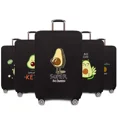 thumbnail image 2 of Luggage Protective Cover Travel Suitcase Elastic Suit for 18-32 Inch Suitcase Covers Avocado Printing Series Travel Accessories 1Avocado009 M, 2 of 6