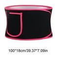 thumbnail image 3 of Waist Trainer under $5! kkbbma Waist Trainer for Women Lower Belly Waist Trimmer Corset Tummy Wrap Workout Sweat Belt Band Sports Sauna Suit, 3 of 6