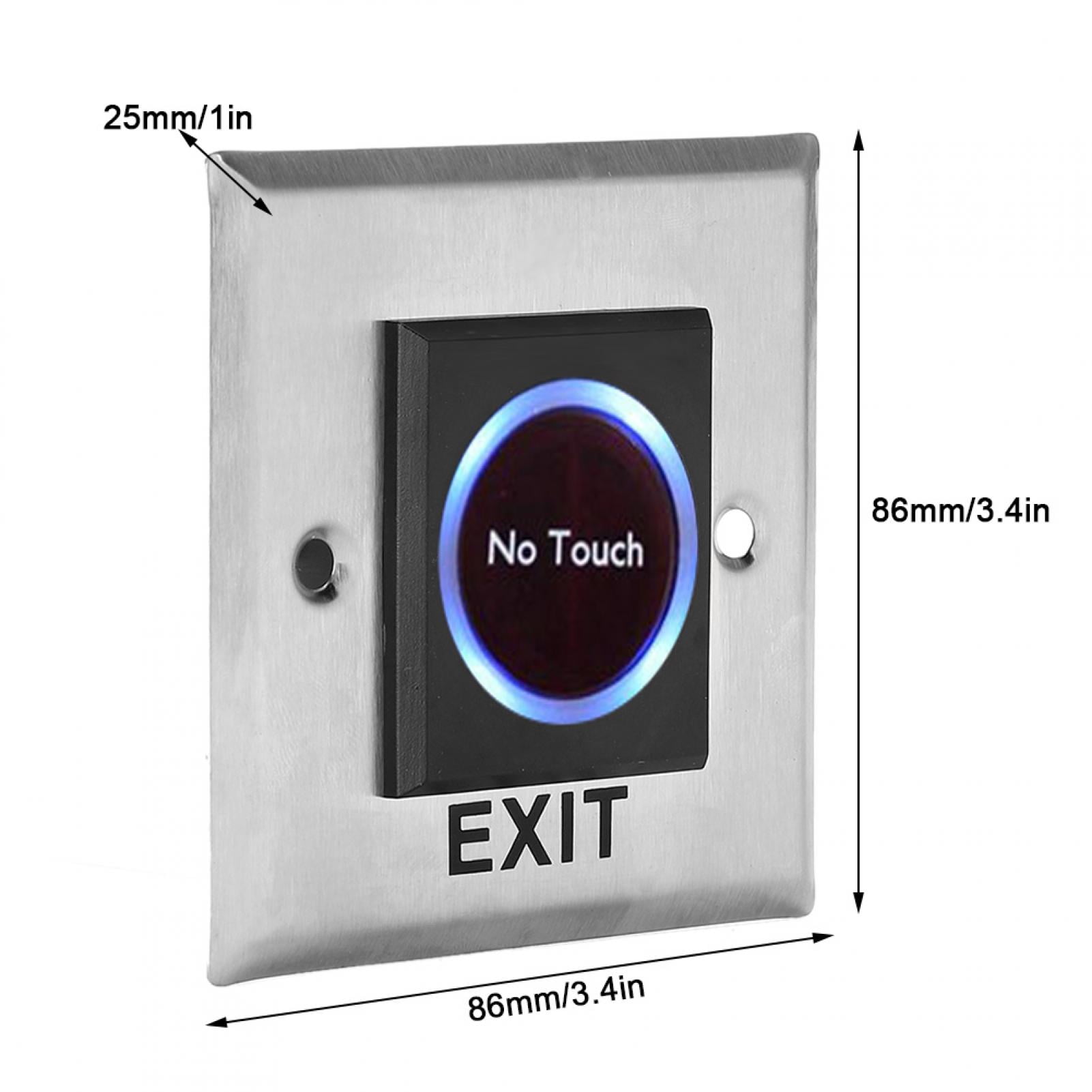 EBTOOLS Door Release Switch,Infrared Contactless No Touch Door Exit Button with Backlight for Access Control