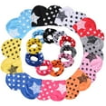 thumbnail image 2 of 3Pcs Star Print Beanie Caps Scarf Set Autumn Winter Crochet Baby Infant Hat, 2 of 10