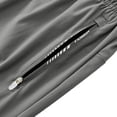 thumbnail image 5 of Men's Athletic Shorts Quick Dry Performance Ripstop Running Short Pants 9" Inseam Workout Training Elastic Waist Drawstring Travel Hiking Shorts with Zipper Pockets, 5 of 10