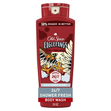 Old Spice Men's Body Wash, Eagle Fangs, 24 fl oz
