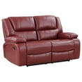 thumbnail image 4 of Camila Upholstered Motion Reclining Loveseat Red, 4 of 12