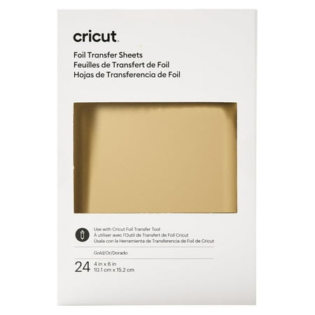 UPC: 0093573496356 | Cricut® Foil Transfer Sheets  Gold (24 ct)  4  x 6