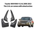 thumbnail image 1 of unique Car MudFlaps Mudguards Anti Splash For Toyota RAV4 RAV-4 2.0L 2.4L 2006-2013 Front Rear Wheels Fender Car Accessories 4Pcs, 1 of 5