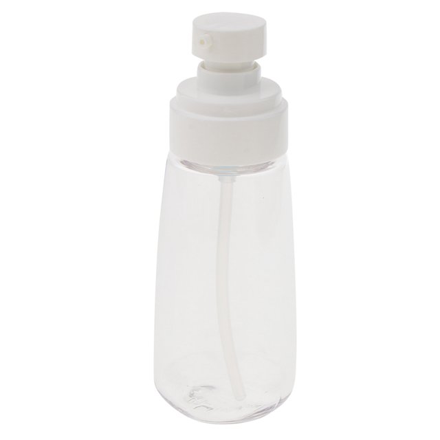 Botellas de plástico rellenables con bomba vacías para loción, champú y envases de viaje (100 unidades) 100 ml