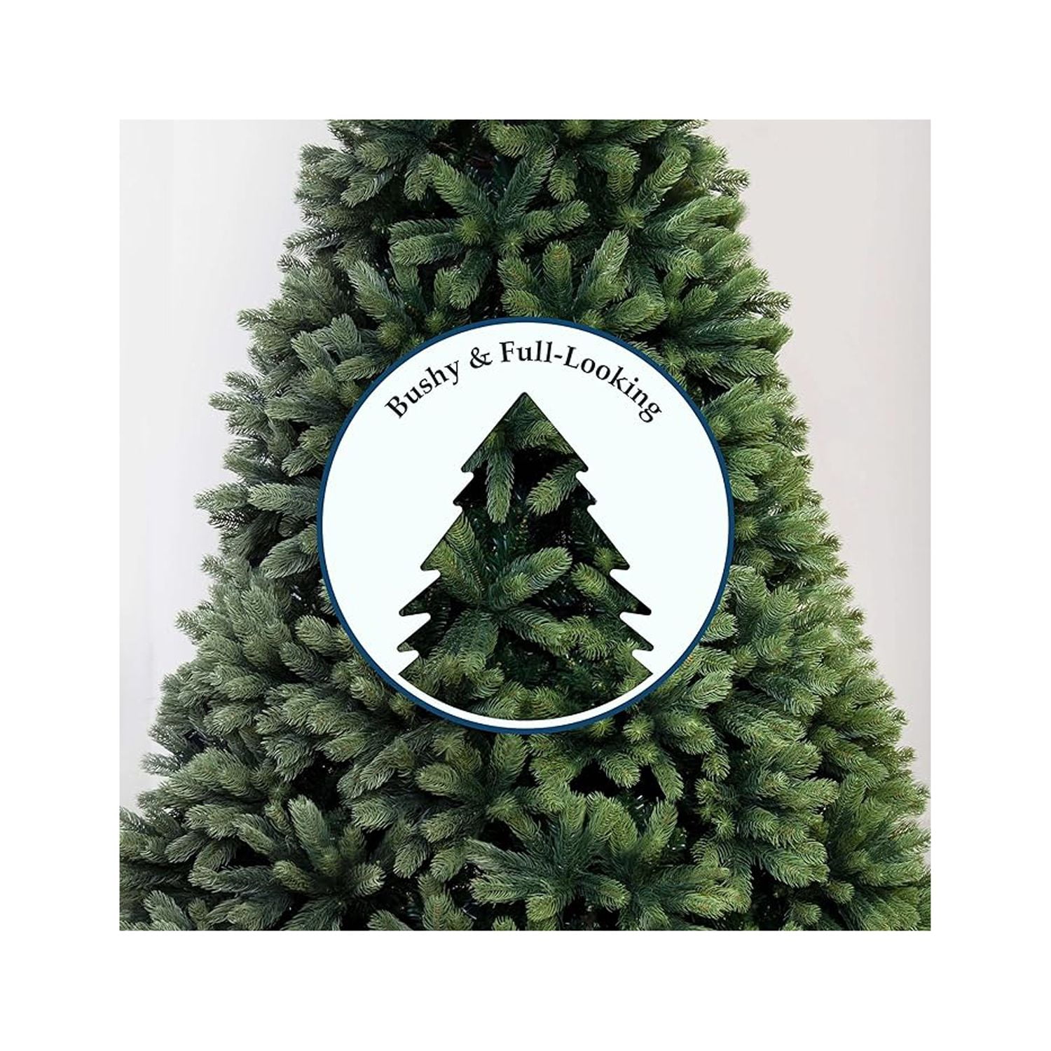 7FT Artificial Christmas Tree, Holiday Xmas Tree Decoration