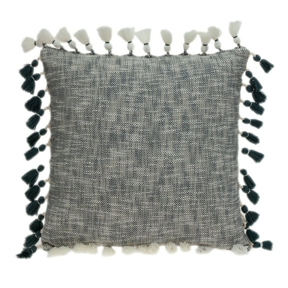 Parkland Collection PILC21107P Arwen Transitional Throw Pillow, Grey & Slate