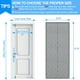 thumbnail image 2 of Cortina para Puerta RELIANCER Magnética Térmica Aislante Impermeable 152x208 cm, 2 of 9
