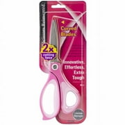 Plus All-Purpose Curved Blade Scissors 8"-Pink