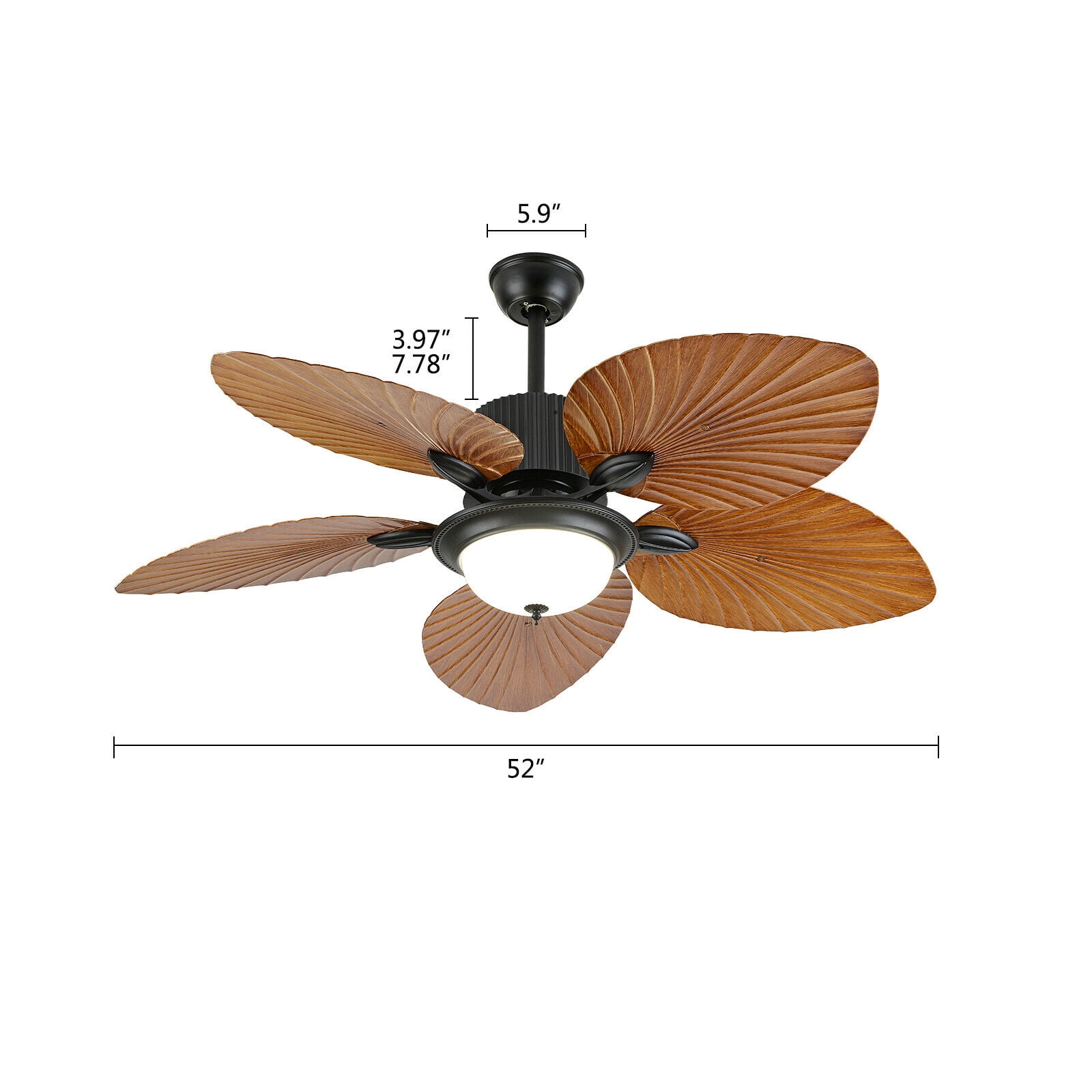 Hamilton Beach Ceiling Fan Light Shelly Lighting