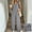 🔥 Gray, variant on Sentmoon Women Jumpers and Rompers Sleeveless Crew Neck Womens Summer Jumpsuit Solid Color Button Down Regular Fit Womens Overalls Loose Fit for Beach and Vacation S-XL