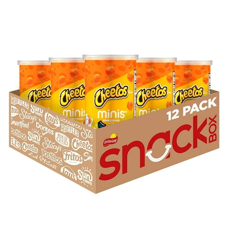 Minis Canisters, Cheetos Cheddar, ESF27 1.5 Ounce (Pack of 12)